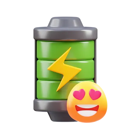 Batterie voll  3D Icon