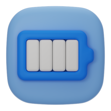 Battery  3D Icon