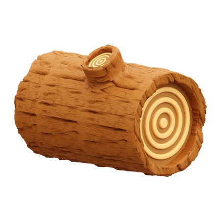 Baúl de madera  3D Icon