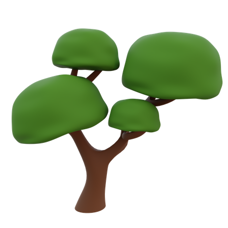 Baum  3D Icon