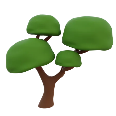 Baum  3D Icon