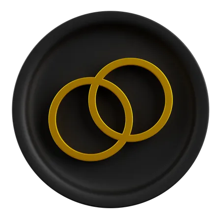 BCelolack and Yellow Celo Coin  3D Icon