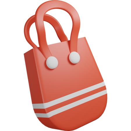 Beach Bag  3D Icon