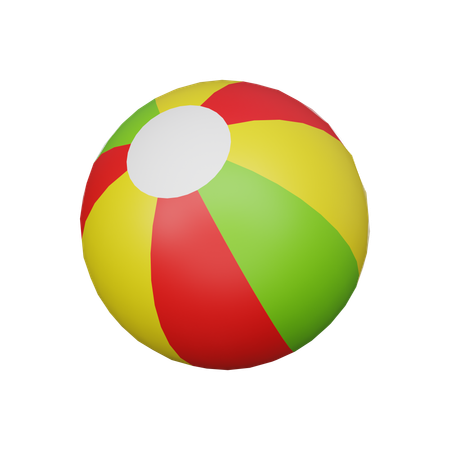 Beach Ball  3D Icon