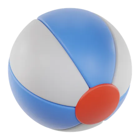 Beach Ball  3D Icon