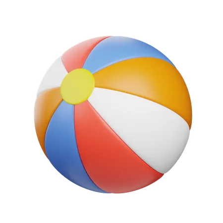 Beach Ball  3D Icon