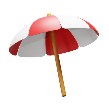 Beach Umbrella  3D Icon