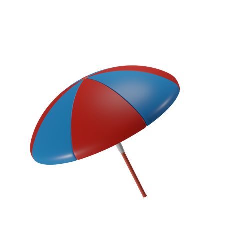 Beach Umbrella  3D Icon