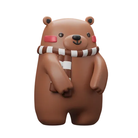 Bear  3D Icon