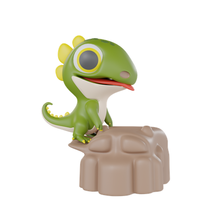 Bébé gecko du désert  3D Icon