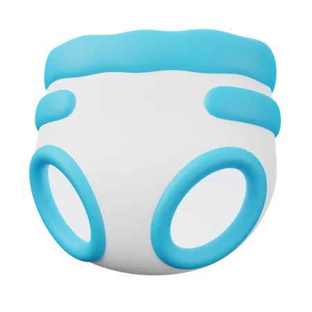 Pañal de bebe  3D Icon