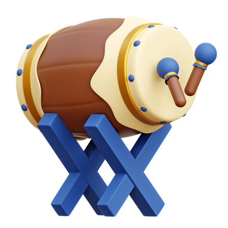 Bedug  3D Icon