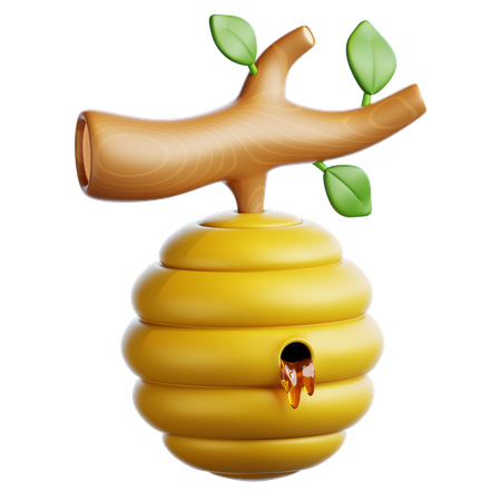 Beehive  3D Icon