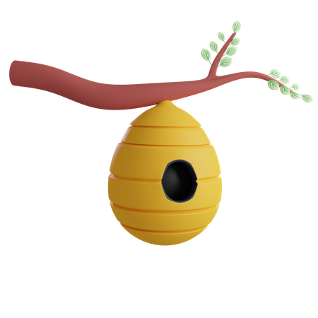 Beehive  3D Icon