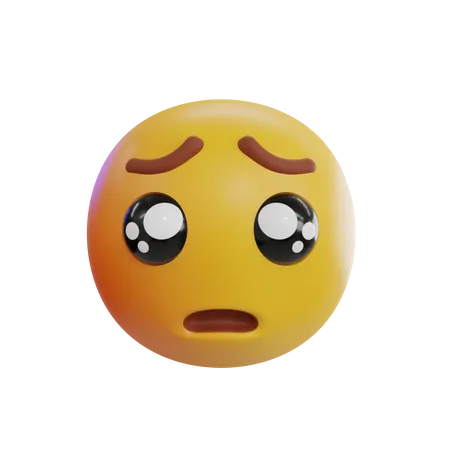 Begging Emoji  3D Icon