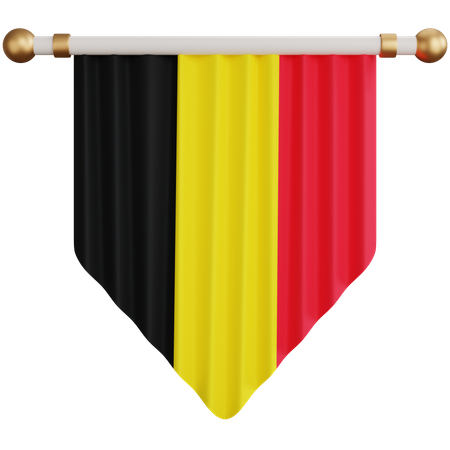 Belgium Flag  3D Icon