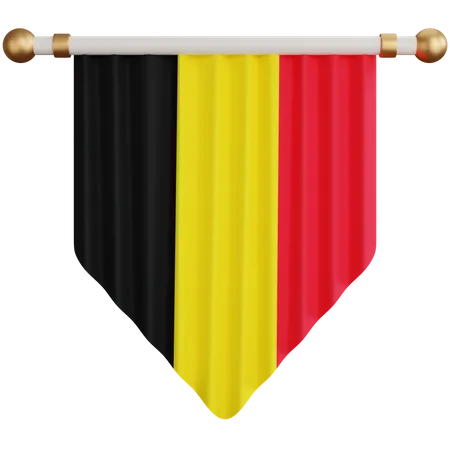 Belgium Flag  3D Icon