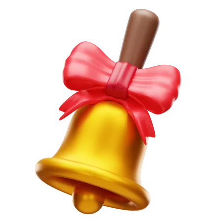 Bell and Ribbon  3D Icon