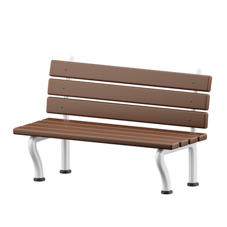 Bench  3D Icon