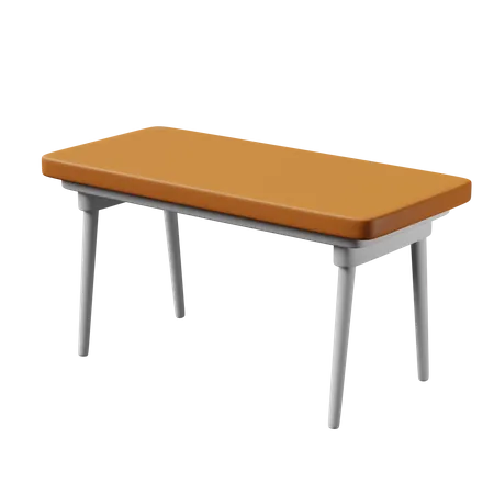 Bench  3D Icon