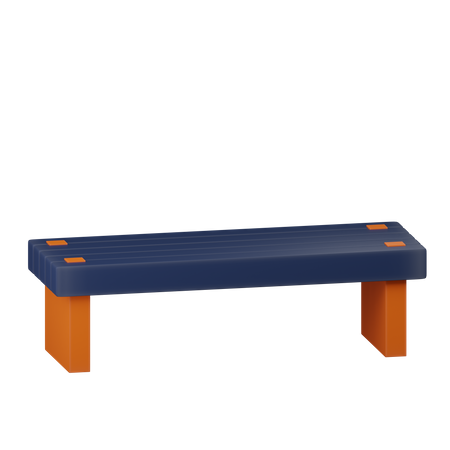 Bench  3D Icon