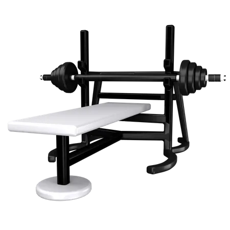 Bench Press  3D Icon