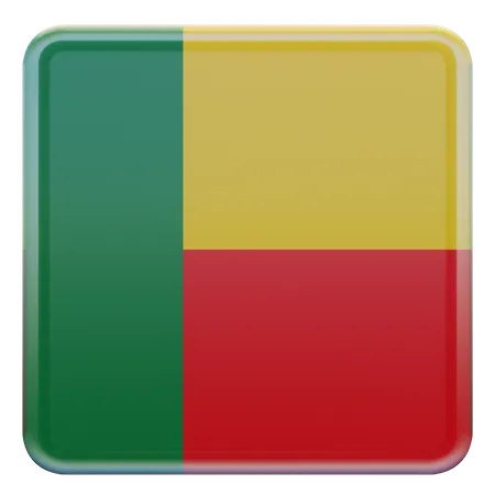 Benin Flag  3D Flag