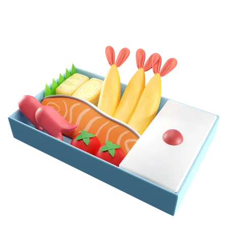 Bento  3D Illustration