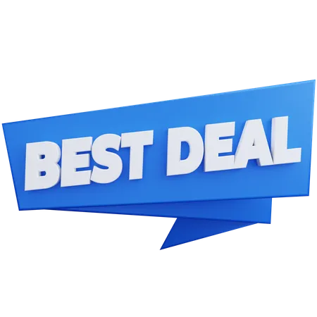 Best Deal  3D Illustration