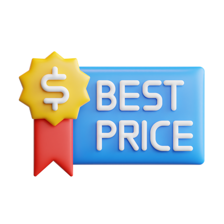 Best Price  3D Icon