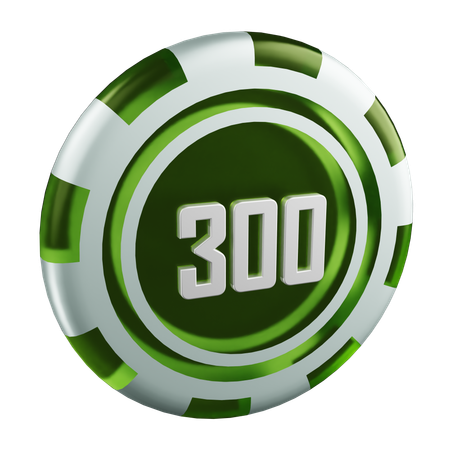 でも300  3D Icon