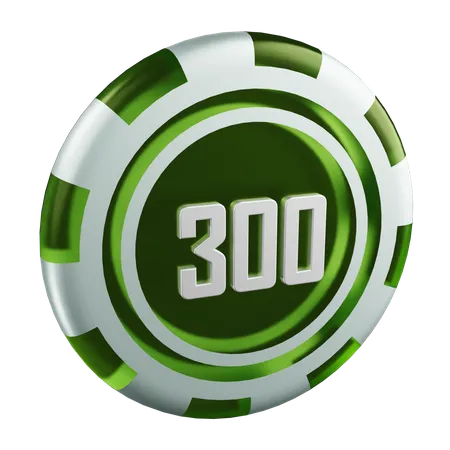 でも300  3D Icon