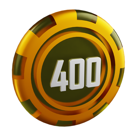 でも400  3D Icon