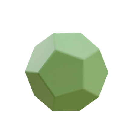 Beveled Octagon  3D Icon