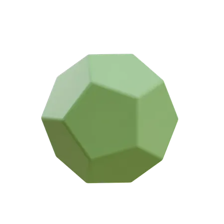 Beveled Octagon  3D Icon