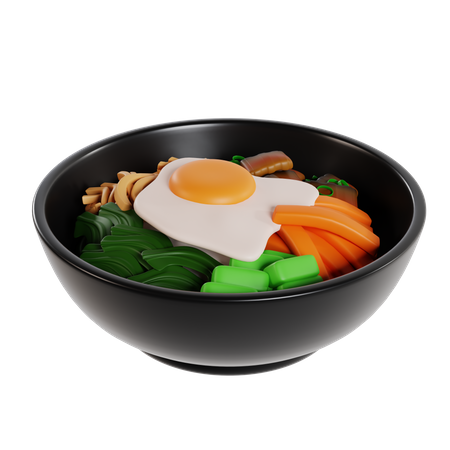 Bibimbap  3D Icon