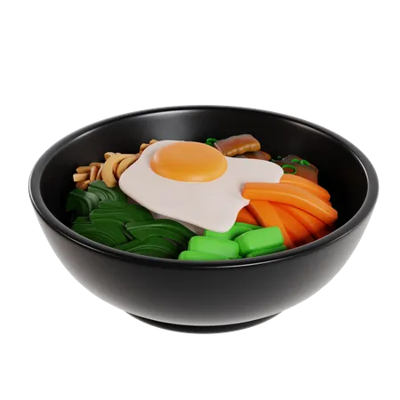 Bibimbap  3D Icon