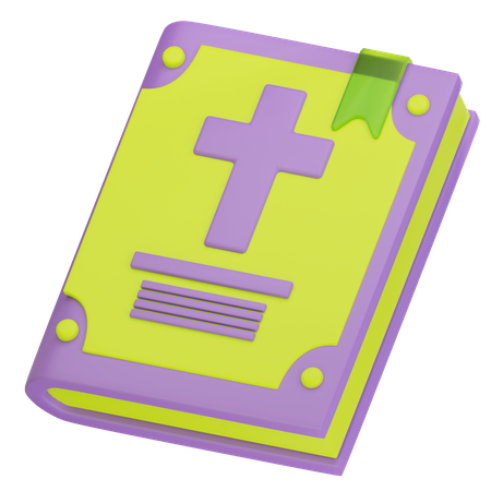 Bible Book  3D Icon