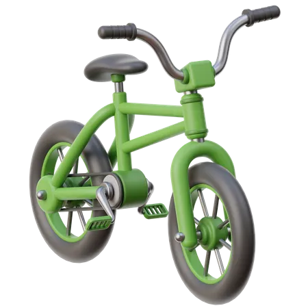 Bicicleta  3D Icon