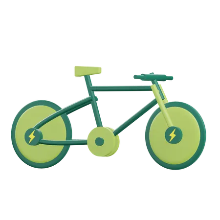 Bicicleta elétrica  3D Icon