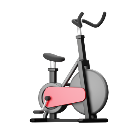 Bicicleta de exercício  3D Icon