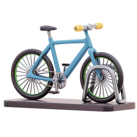 Bicycle Stand  3D Icon