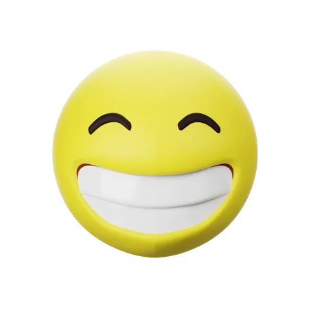 Big smile  3D Icon