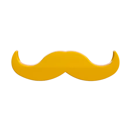 Bigote  3D Illustration