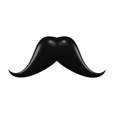 Bigote  3D Illustration