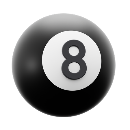 Billiard  3D Icon