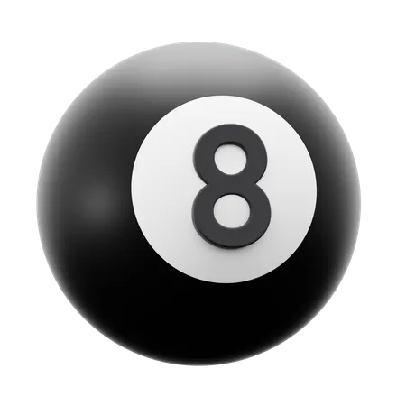 Billiard  3D Icon