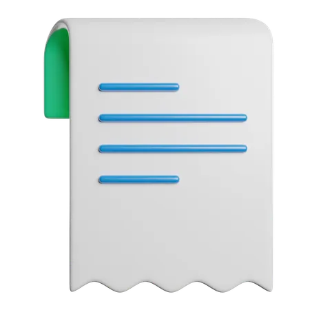 Billing  3D Icon