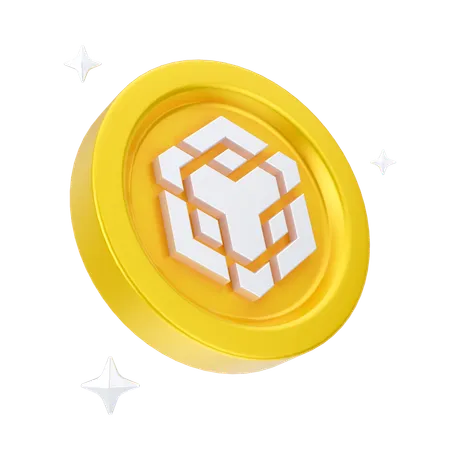 Binace Coin  3D Icon