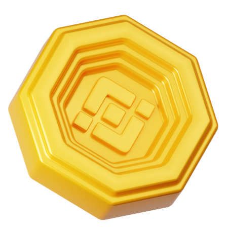 Binance  3D Icon